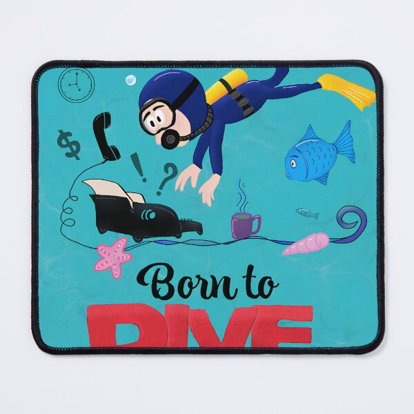 Item preview, Scuba funny, born to dive, iPhone case, Samsung case designed and sold by Ilikeiwantilove.