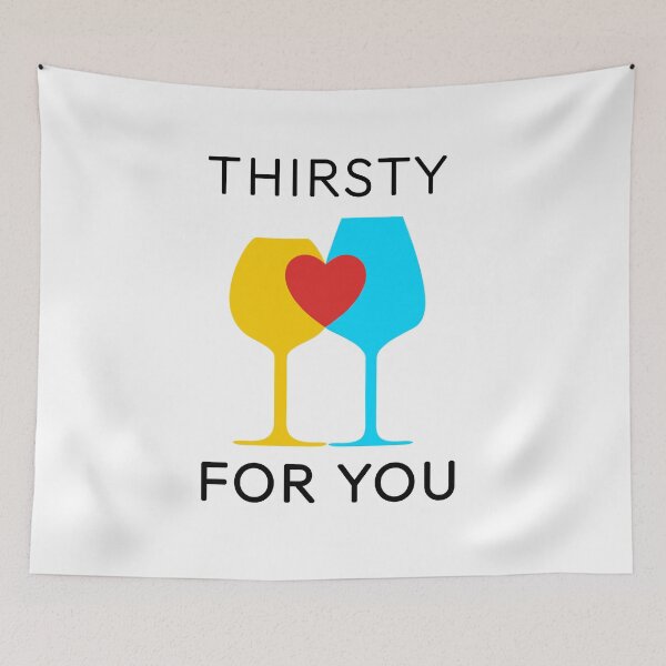 Item preview, Thirsty for you Heart Glasses  designed and sold by Tees And Wear.