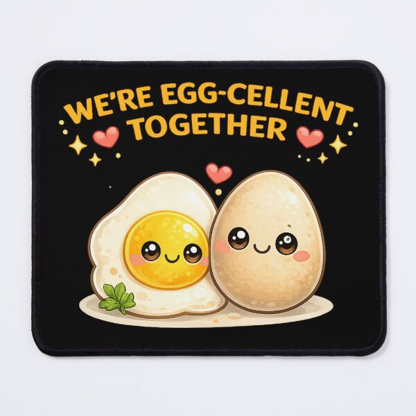 Item preview, We’re Egg-cellent Together Cute Eggs designed and sold by Papier Atelier Art.
