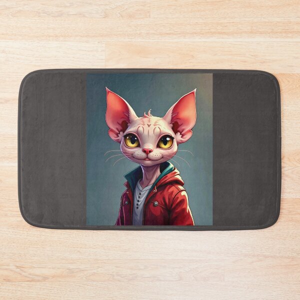 Item preview, Urban Sphynx – Cool Street Cat Illustration designed and sold by PhilDreams.