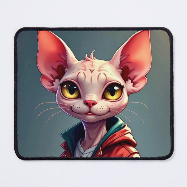Item preview, Urban Sphynx – Cool Street Cat Illustration designed and sold by PhilDreams.