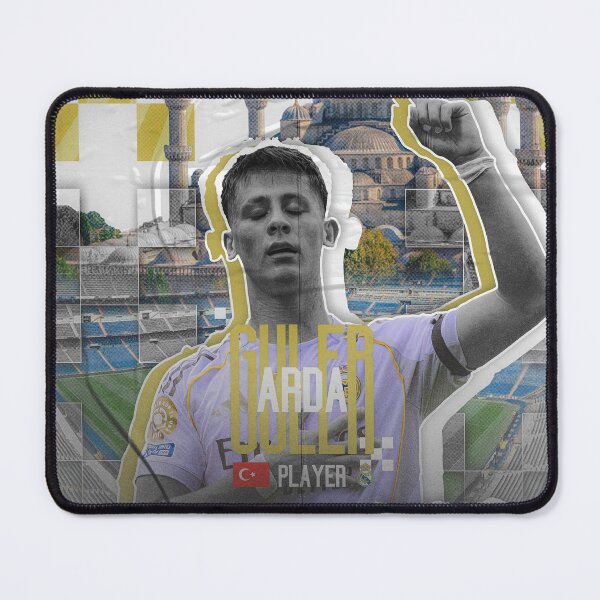 Item preview, Arda Güler Real Madrid - Turkish Legend Aesthetic Collage designed and sold by Shopunte.