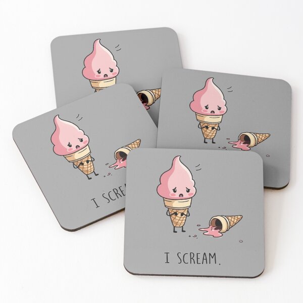 Item preview, I Scream – Ice Cream designed and sold by TinyJoy Studio.