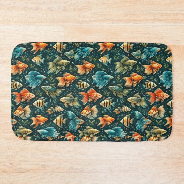 Item preview, Ocean Tapestry Wall Hanging - Colorful Fish designed and sold by CzipipitoStudio.