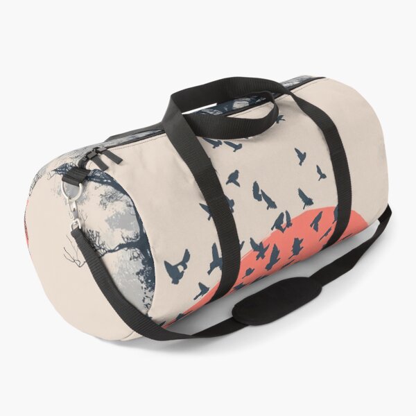 Item preview, Silhouette of Tree with Birds at Sunset designed and sold by lautir.