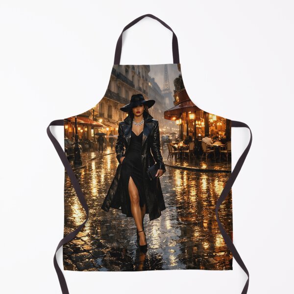 Item preview, Elegant Paris Fashion in the Rain Near Eiffel Tower designed and sold by athanasioungr.