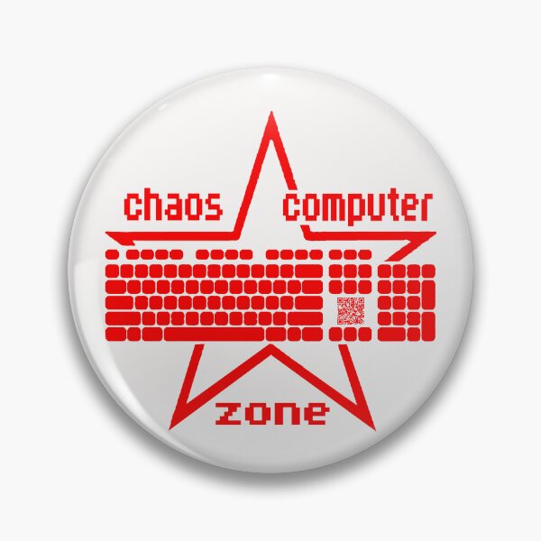 Item preview, Chaos Computer Zone;  designed and sold by StickerApe.