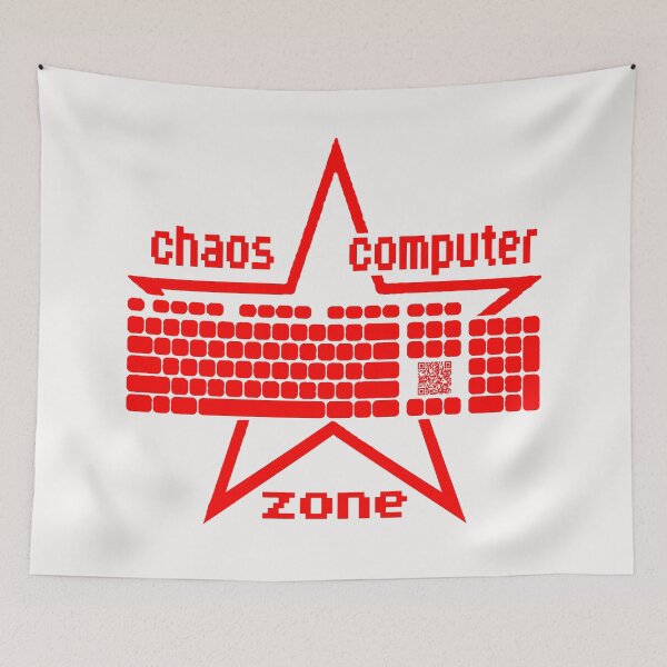 Item preview, Chaos Computer Zone;  designed and sold by StickerApe.
