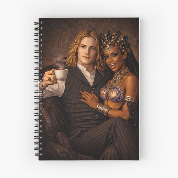 Item preview, Lestat and Akasha designed and sold by Occupational  Horrors.