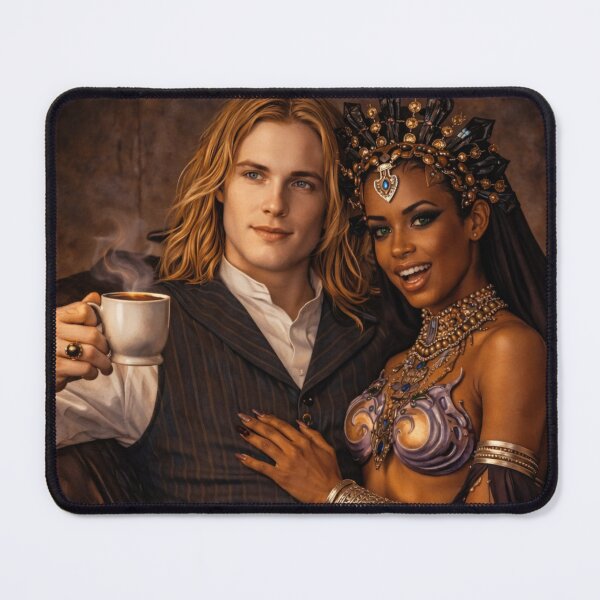 Item preview, Lestat and Akasha designed and sold by Occupational  Horrors.