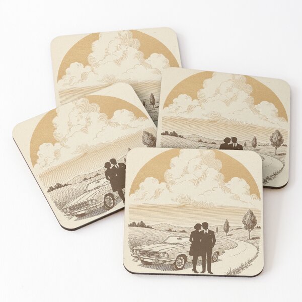 Item preview, Timeless Road Trip in Silhouette designed and sold by MIArt Studio.