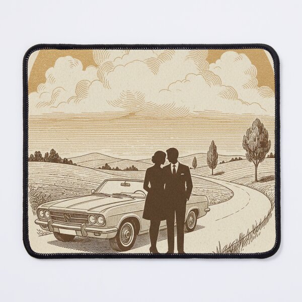 Item preview, Timeless Road Trip in Silhouette designed and sold by MIArt Studio.