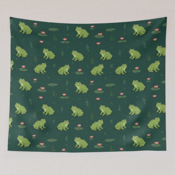 Item preview, Frogs Pattern designed and sold by xiao xuans.