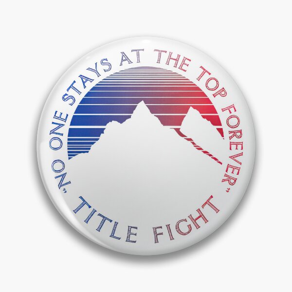 Item preview, Title Fight Mountain Gradient designed and sold by Rasmuschrist.