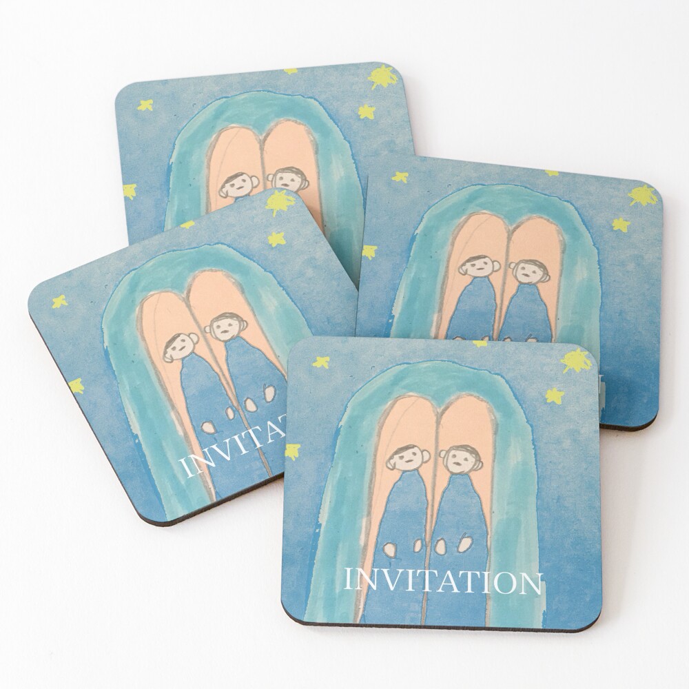 Item preview, Coasters (Set of 4) designed and sold by RitsukoToeda3.