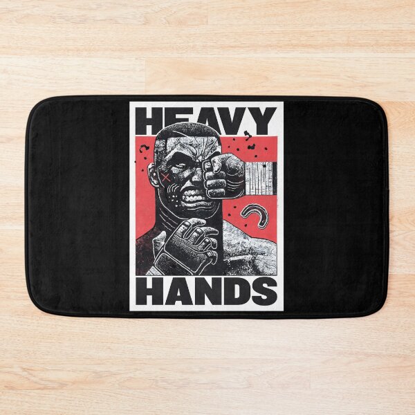 Item preview, Heavy Hands Graphic By Gian Galang designed and sold by insta-tee.