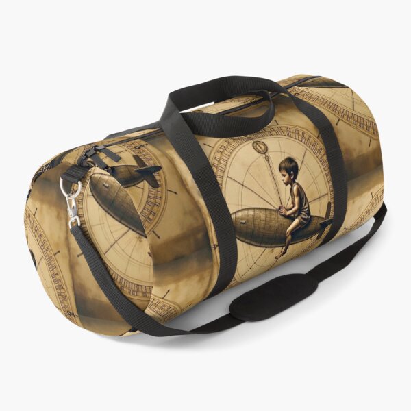 Item preview, Clockwork Dreamer – Steampunk Time Traveler Art designed and sold by PhilDreams.