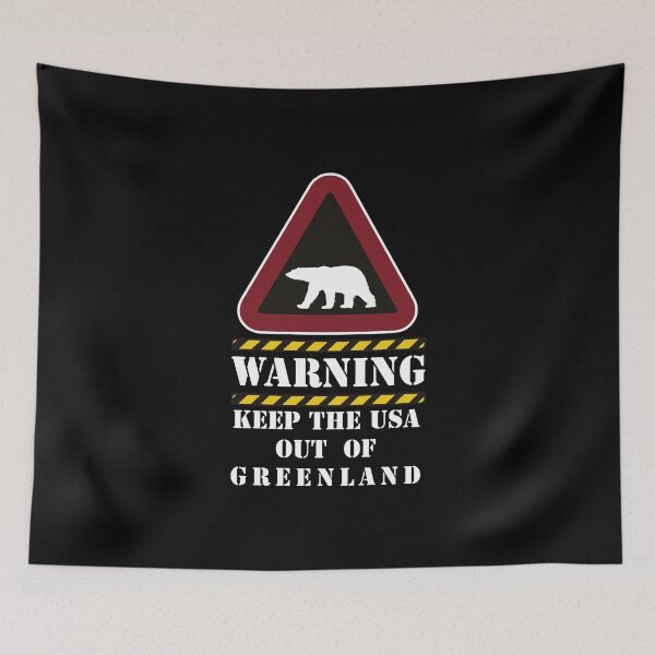 Item preview, Keep the USA out of Greenland designed and sold by remerasnerdas.