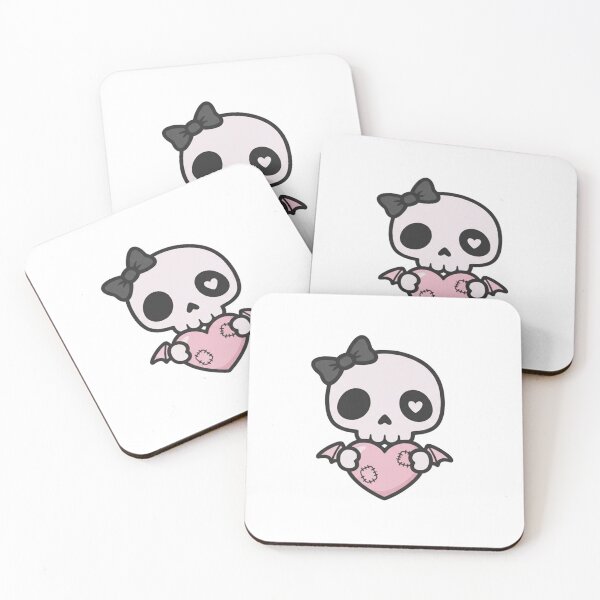 Item preview, Deadly in Love – Cute Gothic Valentine Illustration designed and sold by LaurannaDesign.