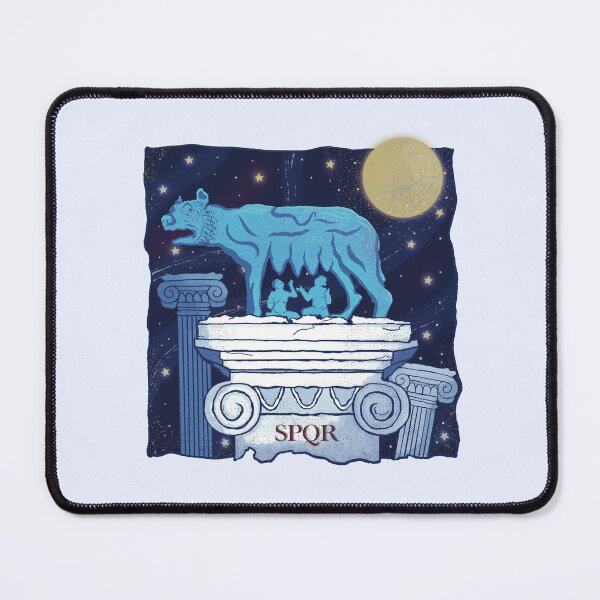 Item preview, Capitoline Wolf - Ancient Roman Illustration designed and sold by Ancient-Tales.
