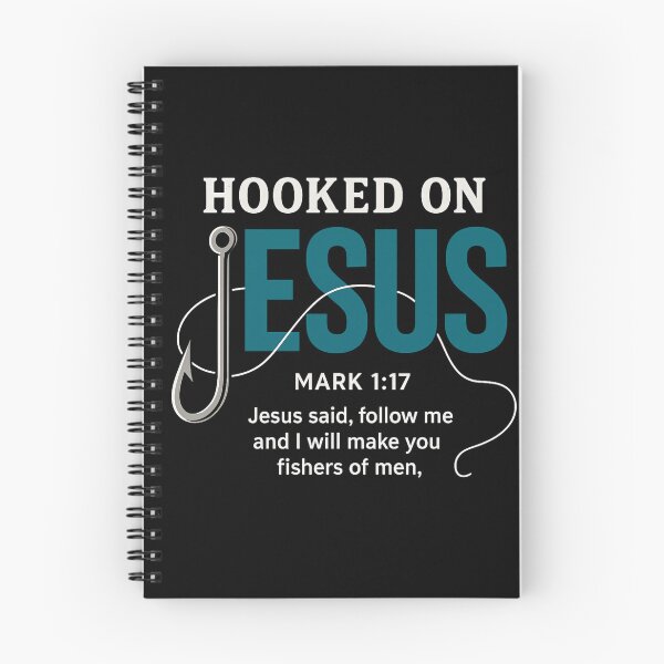 Item preview, Christian Faith - Hooked On Jesus Mark 1:17 designed and sold by ZBIFBOUETLA.