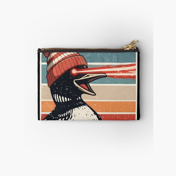 Item preview, Laser Loon Canada - Funny Pew Pew Retro Vintage Sunset designed and sold by WavesStation.