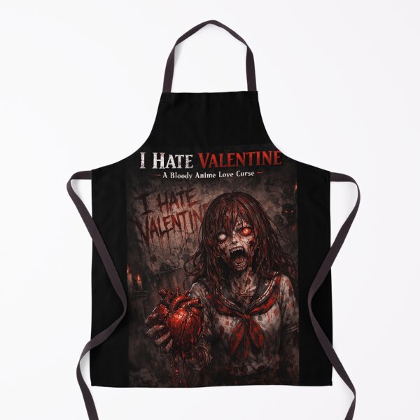 Item preview, “I Hate Valentine: A Bloody Anime Love Curs designed and sold by MoReNdA83.