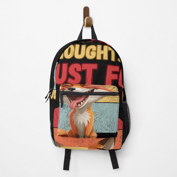 Item preview, No Thoughts Just Fox Funny Animal Meme Quote designed and sold by CleanDecor.