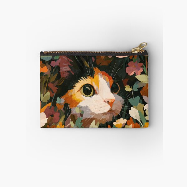 Item preview, CCat Peeking Through Flowers designed and sold by Rtymer.