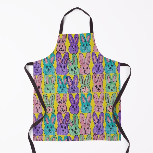 Item preview, Cute Bunny Pattern Yellow designed and sold by NaliniLe.