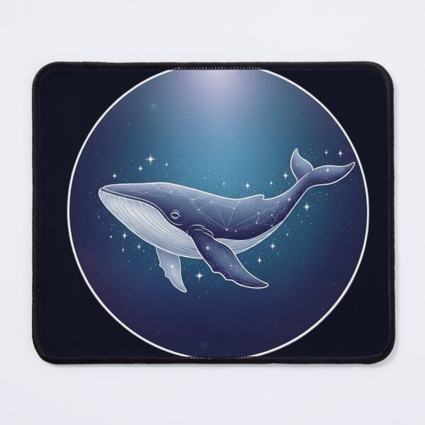 Item preview, Cosmic Whale – Whale Constellation in Starry Space designed and sold by soletstudio.