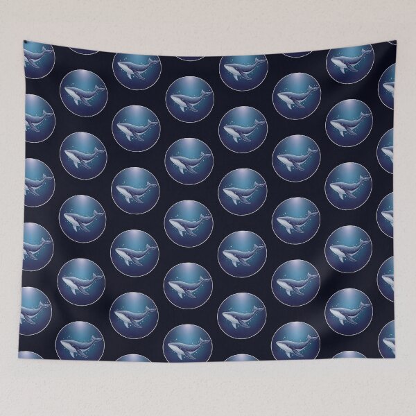 Item preview, Cosmic Whale – Whale Constellation in Starry Space designed and sold by soletstudio.