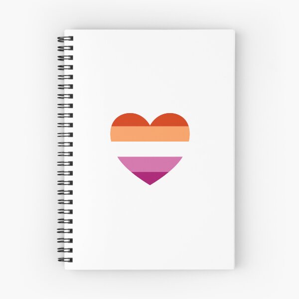 Item preview, Lesbian flag heart - Lesbianism - lesbian vintage designed and sold by Inspirationmotivation.