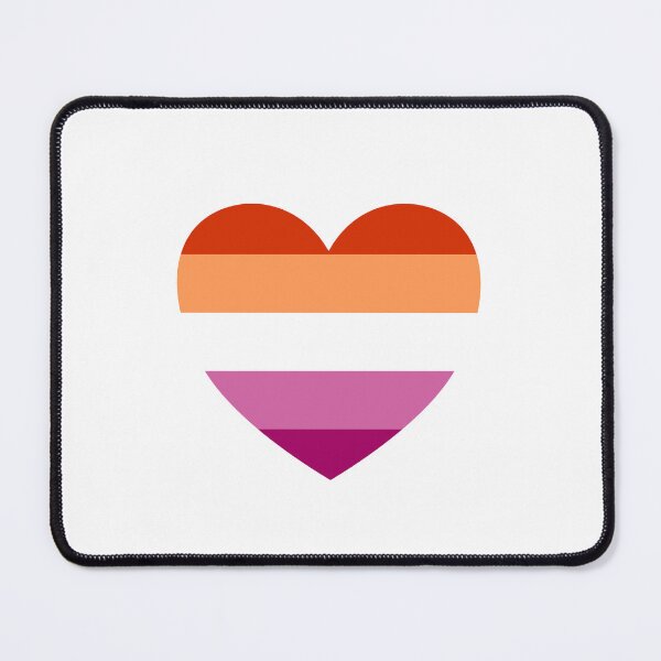 Item preview, Lesbian flag heart - Lesbianism - lesbian vintage designed and sold by Inspirationmotivation.