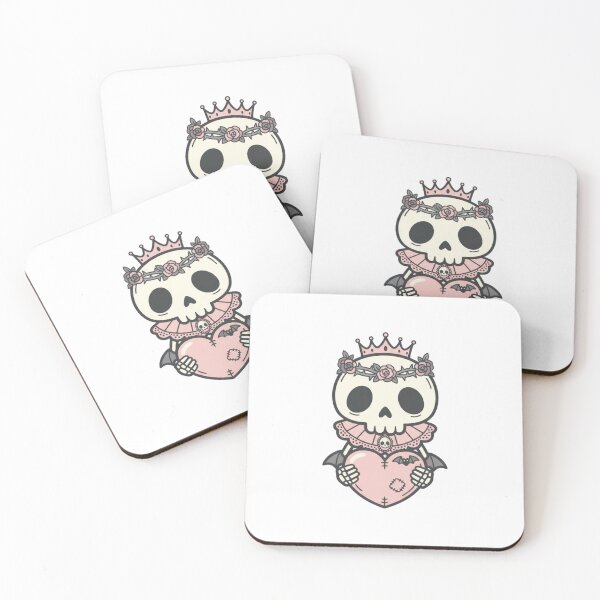 Item preview, Deadly in Love – Cute Gothic Valentine Illustration designed and sold by LaurannaDesign.