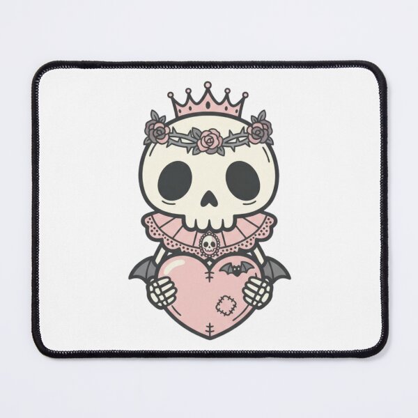 Item preview, Deadly in Love – Cute Gothic Valentine Illustration designed and sold by LaurannaDesign.