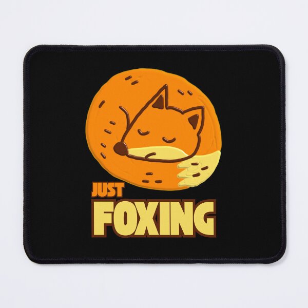 Item preview, Just foxing - funny animal pun quote design designed and sold by CleanDecor.