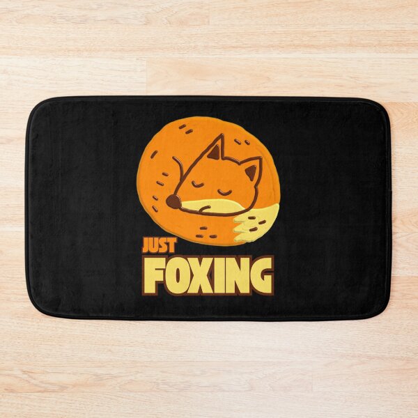 Item preview, Just foxing - funny animal pun quote design designed and sold by CleanDecor.