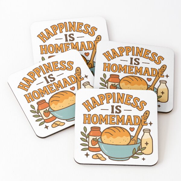 Item preview, Homemade Happiness Bread and Kitchen Quote Design. designed and sold by The-T-In-Retro.