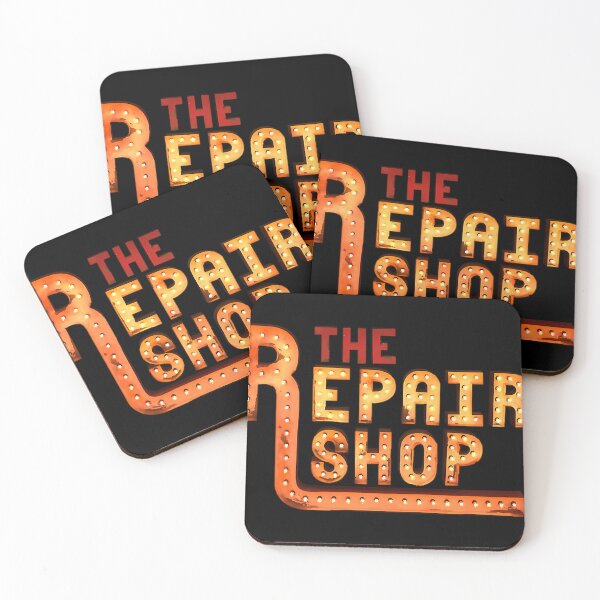 Item preview, The Repairs Shop Logo designed and sold by CatBachao.