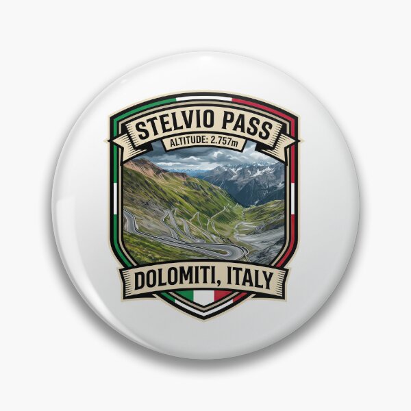 Item preview, Stelvio Pass - European Mountain Pass designed and sold by enzoade.