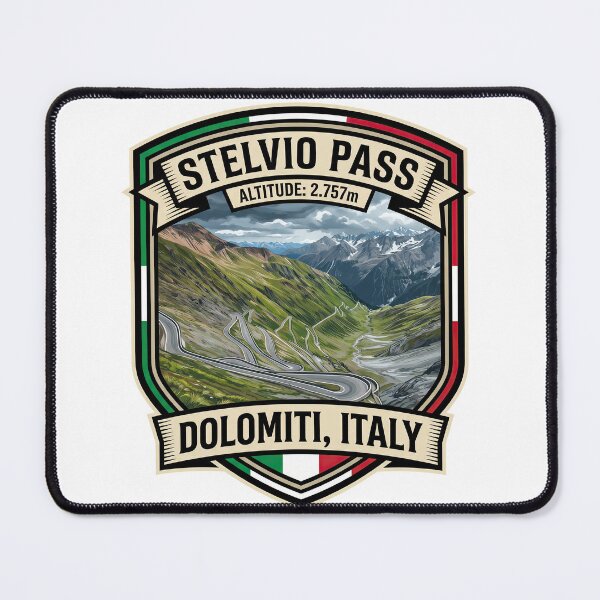 Item preview, Stelvio Pass - European Mountain Pass designed and sold by enzoade.