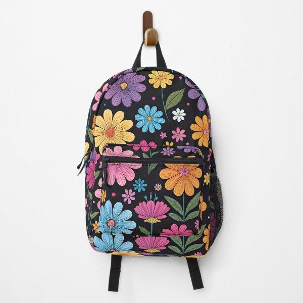 Item preview, Colorful floral pattern designed and sold by trendspatterns.