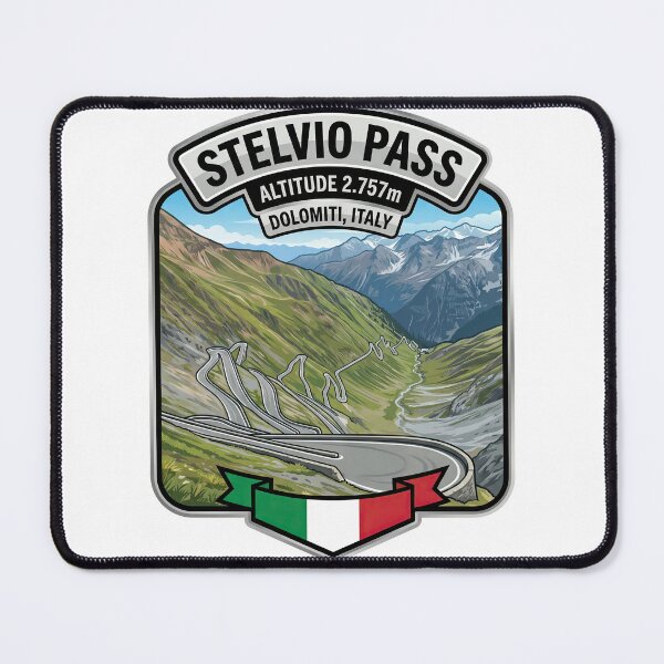 Item preview, Stelvio Pass - Best Driving Road Italy designed and sold by enzoade.