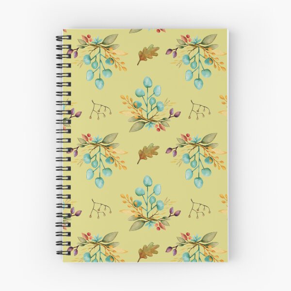 Item preview, Autumn Leaves Bouquet Pattern Mustard Yellow Background designed and sold by NaliniLe.