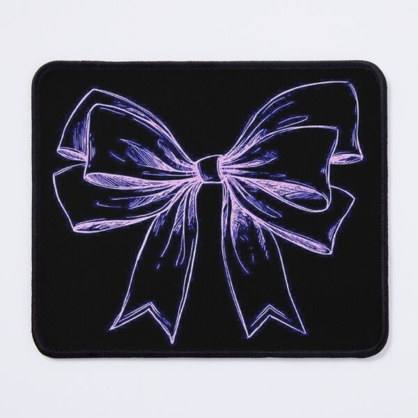 Item preview, Drawing of shimmering purple bow design designed and sold by NivyasArtistry.