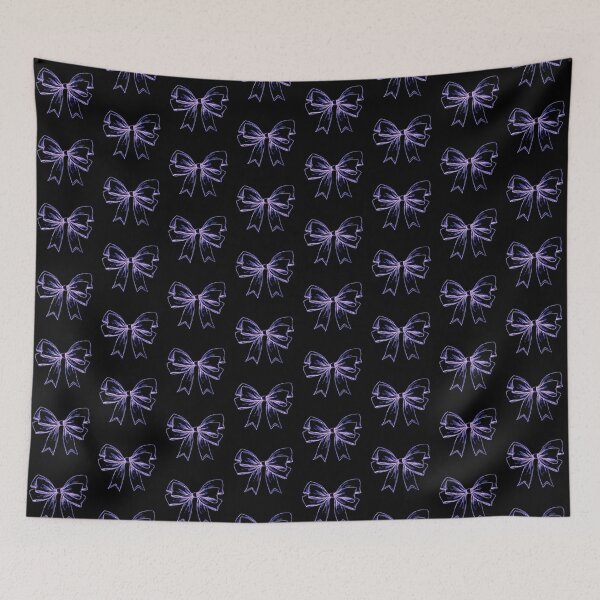 Item preview, Drawing of shimmering purple bow design  designed and sold by NivyasArtistry.