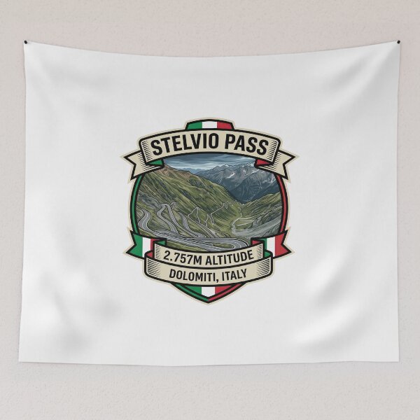 Item preview, Stelvio Pass - Alpine Motorsport Road designed and sold by enzoade.
