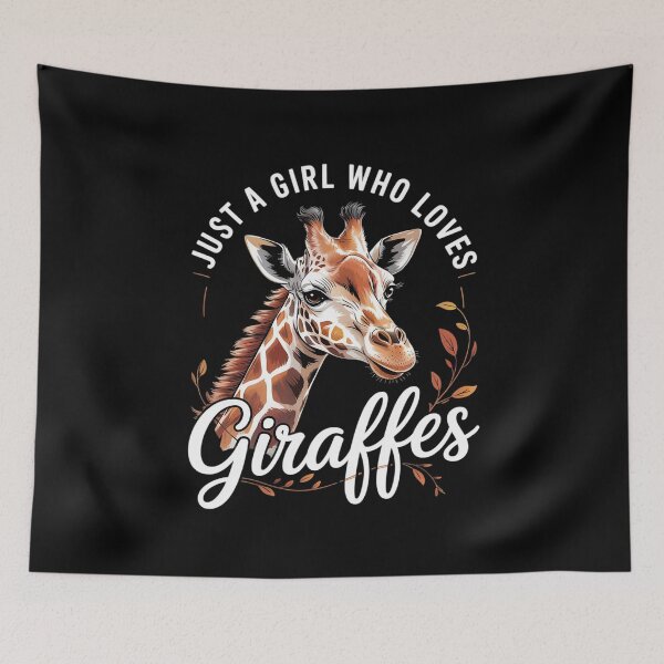 Item preview, Giraffe Animal Safari Just A Girl Who Loves Giraffe designed and sold by joyouartArt.