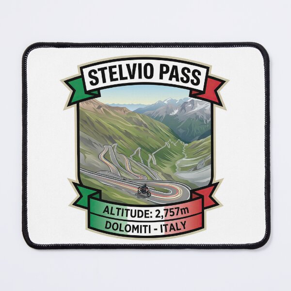 Item preview, Stelvio Pass - Legendary Switchbacks Italy designed and sold by enzoade.